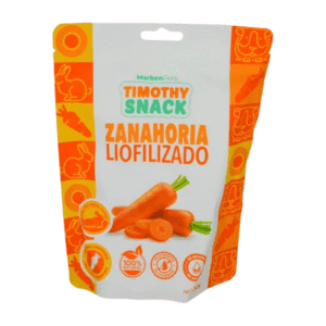 Timothy Snack de Zanahoria Liofilizado 30gr