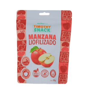 Timothy Snack Manzana Liofilizado 30gr